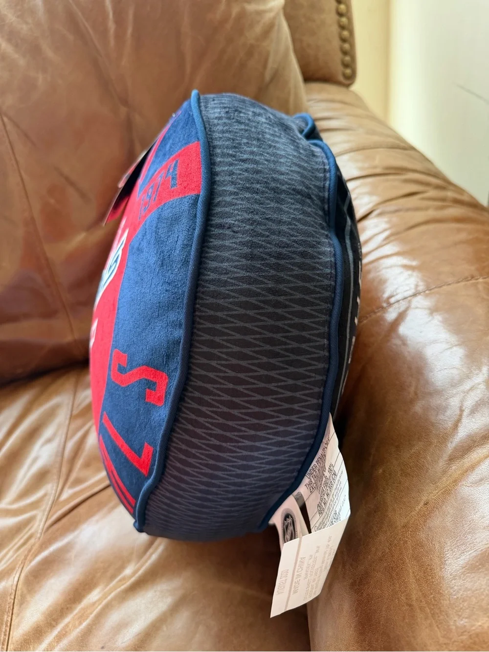 NWT NHL Washington Capitals Puck Travel Cloud Pillow